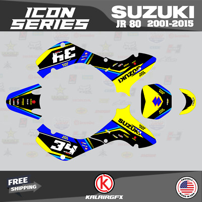Graphics Kit for SUZUKI JR80 (2001-2015) JR 80  Icon Series - Yellow