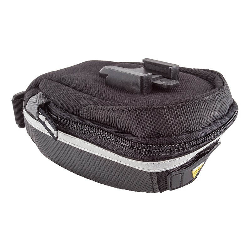 Topeak TC2271B Wedge Pack II Small w/ Fixer Seat Bag Clip-in Bike Saddle Pack