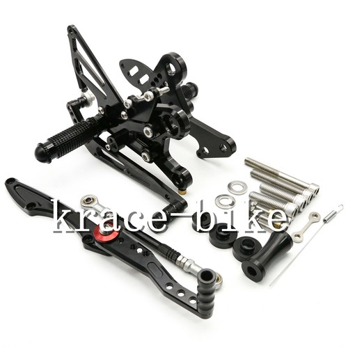 For KTM 790 Duke 2018-2023 CNC Rearset Footrest Footpegs Foot Pegs Adjust Black - Picture 4 of 8
