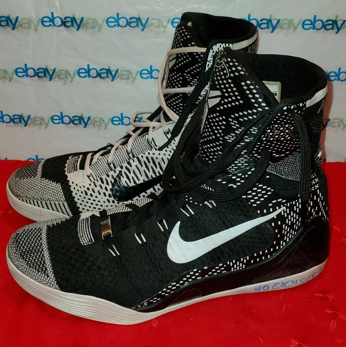 tengo sueño Tiempo de día Analítico Nike Kobe 9 IX Elite BHM 704304-010 Shoes Black History Month 2015  Men&#039;s Size 11 | eBay