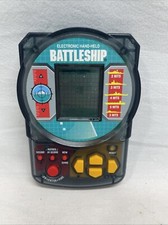 Vintage Battleship Electronic Hand-Held Game by Milton Bradley 1995 Works