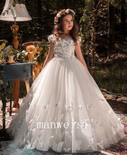 Ivory Flower Girl Dresses | AU