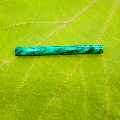 Malachitkristall Handarbeit Naga Körper Piercing Schmuck Septum Tube Stoßzähne Messgeräte - Bild 3 von 9