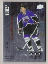 19-20 Black Diamond Brett Hull /25 Triple Relic 96-97 Tribute St. Louis 2019