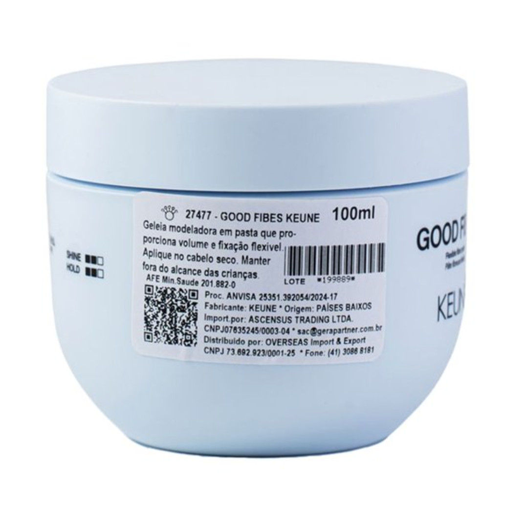 Keune Style Good Fibes – Flexible Fiber Paste for Natural, Touchable Hold 100ml