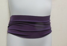 Lot of 7 or 9 Praise spandex cumberbund pull up belt medium ch/ or ladies