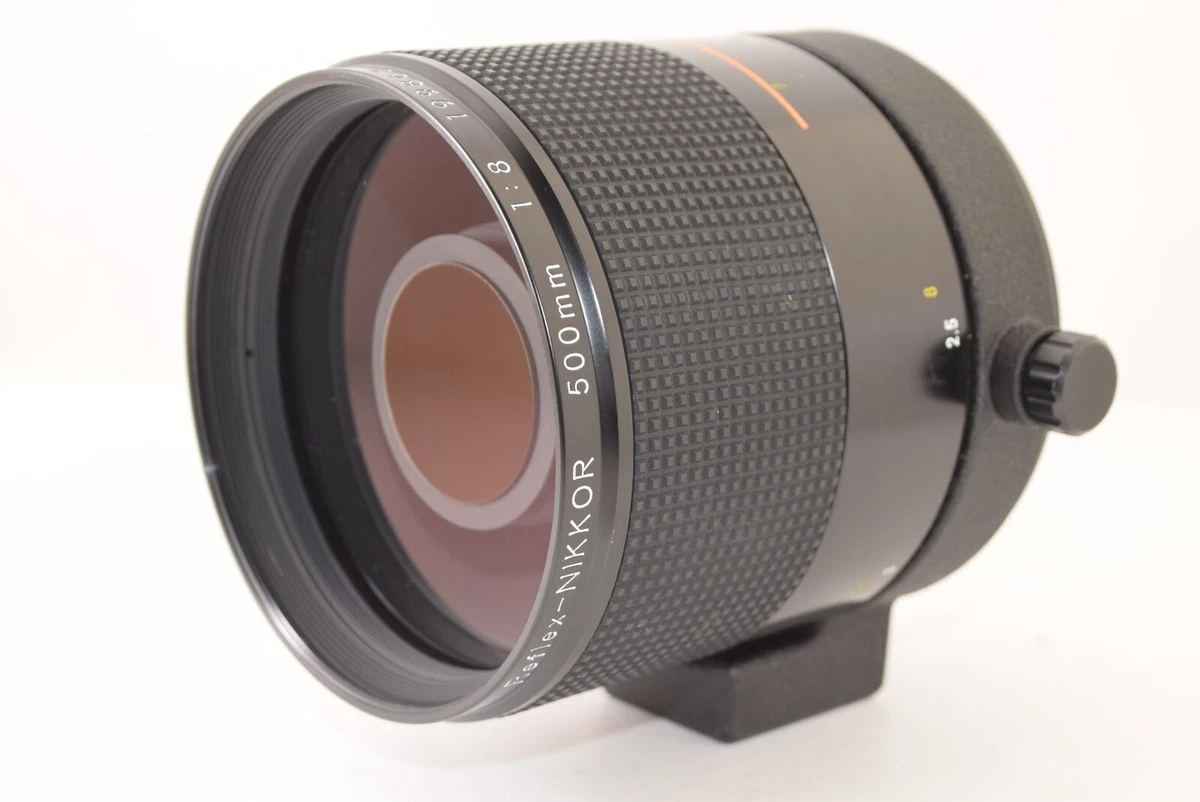 Nikon Reflex-NIKKOR 500mm F/8 NEW MF Mirror Lens w/ HN-27 from Japan 2212696