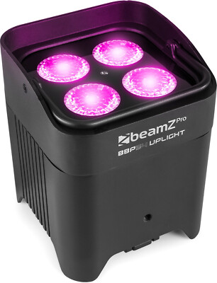 beamZ Pro BBP54 Batterie Uplight Par 4x 12W IP65