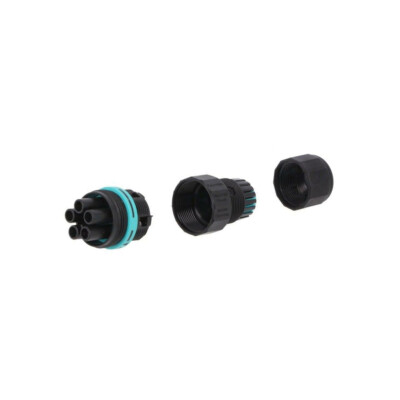 THB.387.B5A Steckverbinder: zur AC-Stromversorgung Schraubklemme weiblich TECHNO