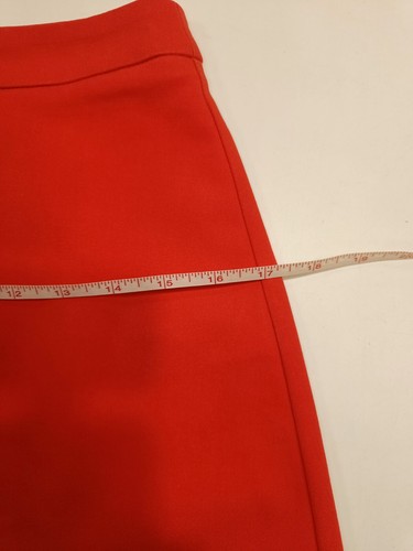 Mohito Collection Size 34 Red Girly No Lining Mini Short Skater Skirt Pre-owned - Afbeelding 7 van 8