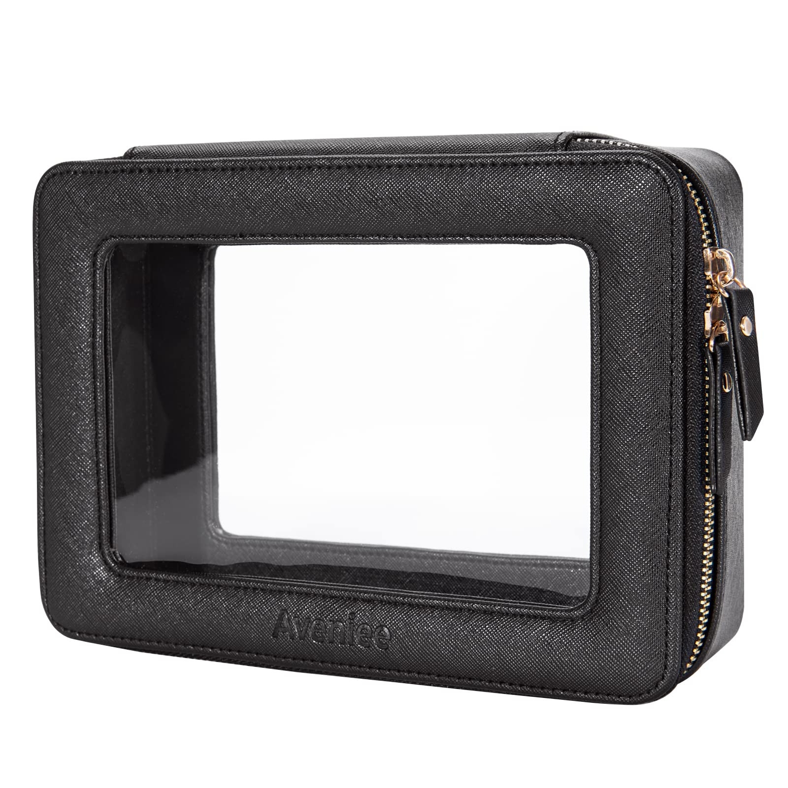 Aveniee Clear Makeup Bag Organizer Portable Travel Toiletry Cosmetic Case