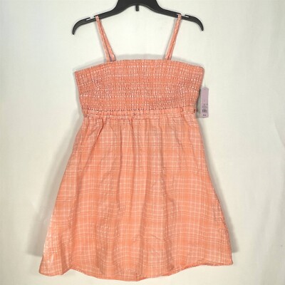 Wild Fable Fit & Flare Dress Large Smocked Bodice Keyhole Back Removable  Straps | eBay