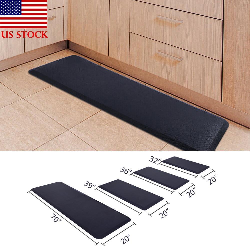3/4" NonSlip AntiFatigue Comfort Mats Floor Mat for Office Kitchen