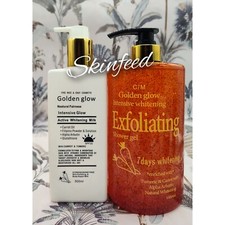 Golden Glow Body Milk 500ml Natural Fairness Active Whitening Lotion  Shower Ge