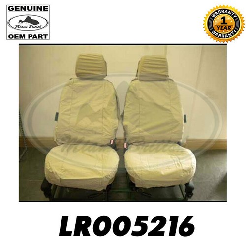 LAND ROVER WATERPROOF FRONT SEAT COVER SAND RRS 06-09 LR005216 OEM - Bild 1 von 4