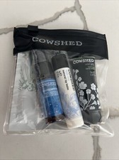 COWSHED Travel Pack Lippy Cow Lip Balm Hand Cream Towelette Sleepy Pillow Spray