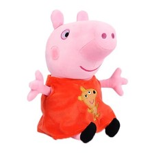 Peppa Pig E 12 Inch Stuffed Animal Plush Toys Toddler Fluffy Dolls Kids Gifts