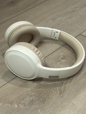 Lenovo Thinkplus TH30 Wireless Over-Ear Bluetooth Headphones Pink Cream