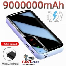 900000mAh POWER BANK FOR ELECTRIC HEATED VEST JACKET BODY WARMER USB BATTERY