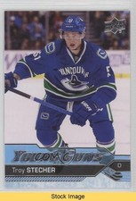 2016-17 Upper Deck Young Guns Troy Stecher #475 READ 0a4