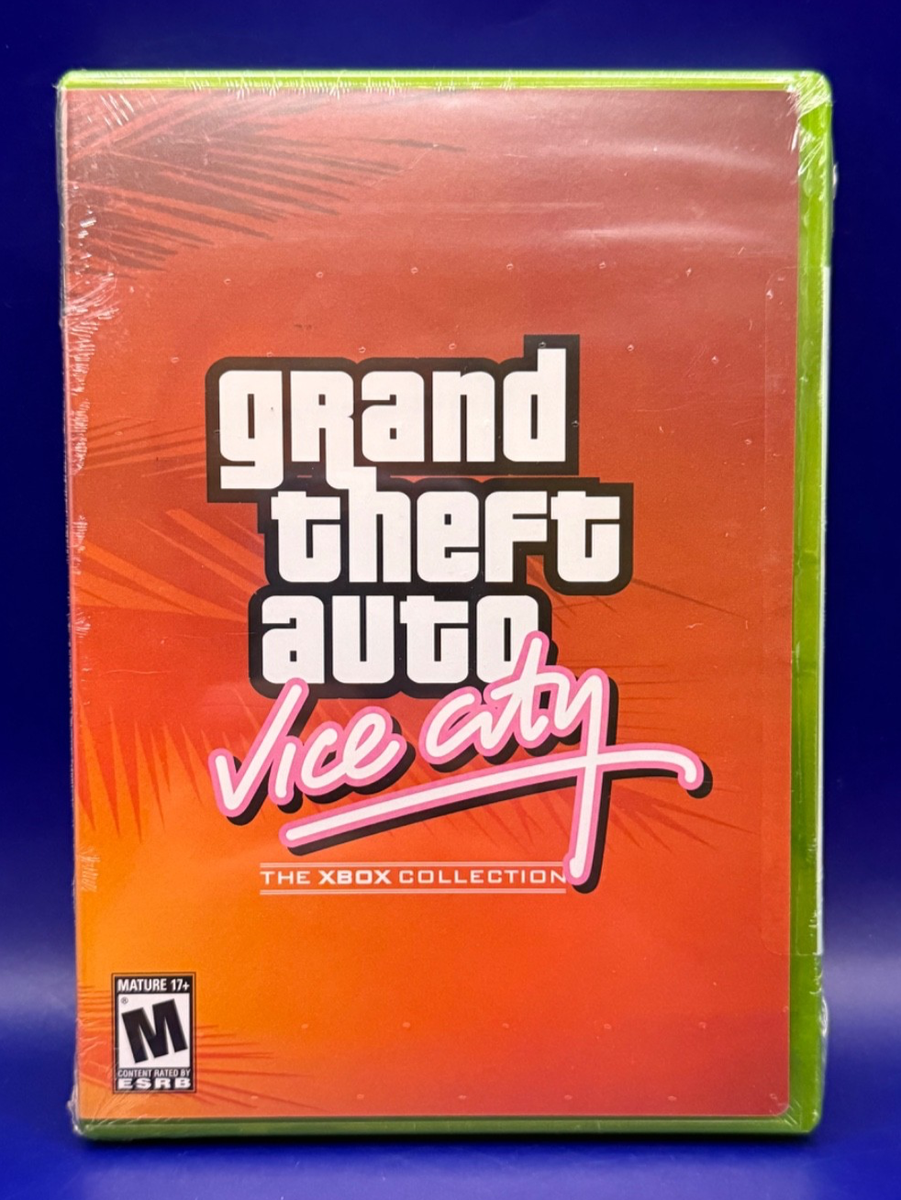 【懐かしゲーム】X BOXソフト／グランドセフトオート バイスシティ Grand Theft Auto: Vice City (Microsoft Xbox, 2003) for sale online