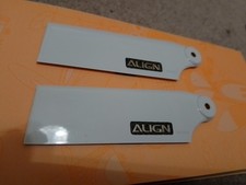 Align 90mm Carbon Fibre RC Helicopter Tail Blades