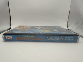 Star Wars Rebel Assault Sega CD 1993 CIB Complete Case Manual Reg Card EXCELLEN