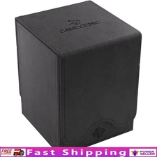 Durable Double Sleeved Card Storage Box W/ Magnetic Closure & Removable Cover US