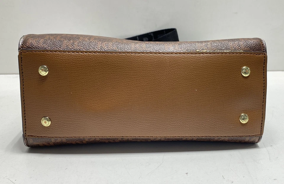 Bolso para mujer Karl Lagerfeld marrón Maybell con asa superior con correa bandolera Foto 3 de 4