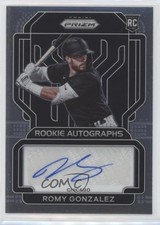 2022 Panini Prizm Rookie Auto Romy Gonzalez #RA-RG Auto 0hx5