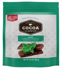 Cocoa Classics Mint Mix, Hot Chocolate, Made 14.8 Ounce Pack of 1