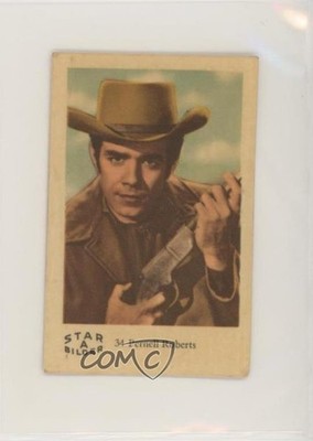 1962 Dutch Gum Star Bilder A Food Issue Pernell Roberts #34 0i4g