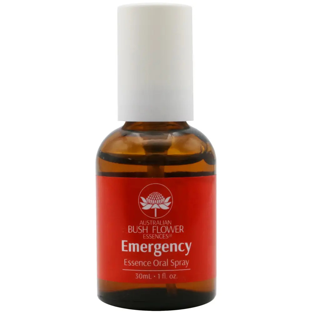 Australian Bush Flower Emergency Essence Oral Spray 30ml Vegan Cruelty Free