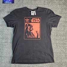 Adidas Star Wars Darth Vader Shirt Mens Large Black Crew Neck Graphic Casual