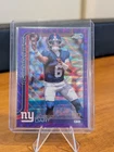 2025 Topps Chrome Jaxson Dart Purple Wave Refractor /75 - New York Giants RC