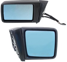 For 1987-1989 260E Front Mirror Paintable SET PAIR