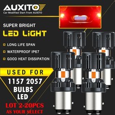2-20x Auxito 1157 Bay15d 4kp8 Red Led Car Tail Brake Stop Light Bulbs Error Free 2-20x Auxito 1157 Bay15d 4kp8 Red Led Car Tail Brake Stop Light Bulbs Error Free