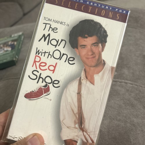 The Man With One Red Shoe (VHS, 1996)used With Hard Plastic Cover / Shell