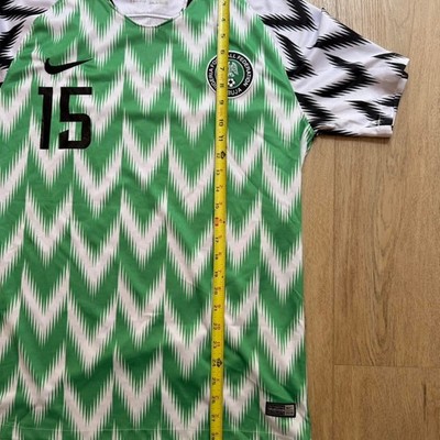 NIKE Nigeria Football Federation シャツ Nike Men's XL Nigeria Football Federation Jersey 2018 National