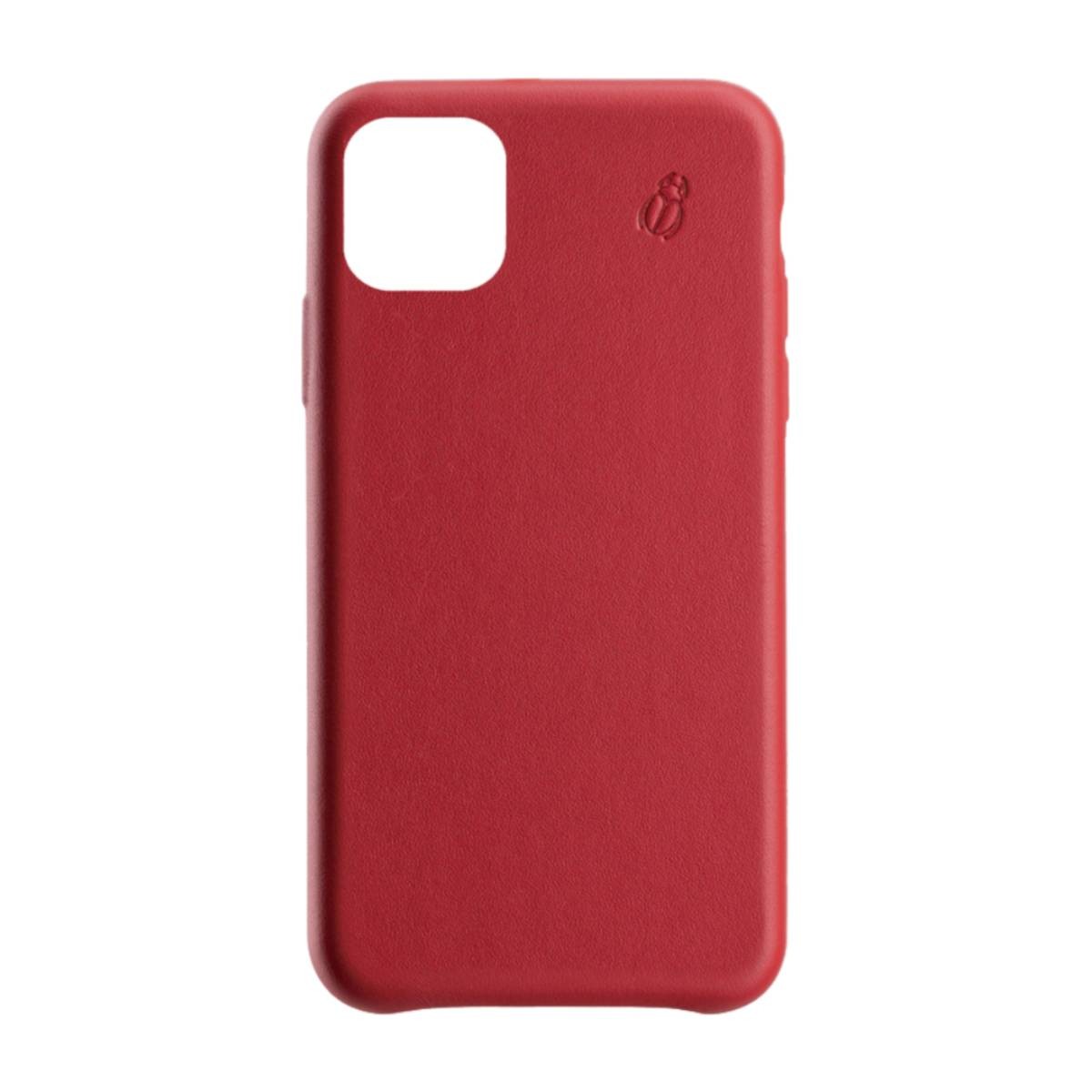 Coque iPhone 11 rouge BEETLECASE anti-rayure protection intégrale