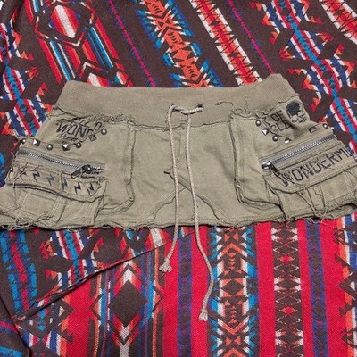 If Six Was Nine Ghost Of Harlem Y2K Gimmick Mini Skirt Unisex OS Rare