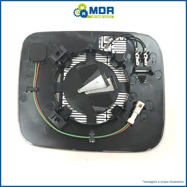 W-Parts Thermisches Spiegelglas Rechts Blinds Spot FüR Jeep Renegade 2014->-image
