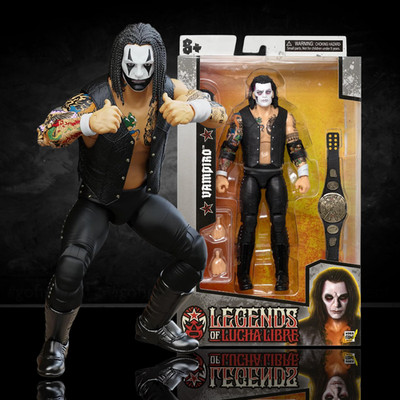 Vampiro Legends of Lucha Libre Premium Figure Boss Fight Studio WSX Belt (1:12