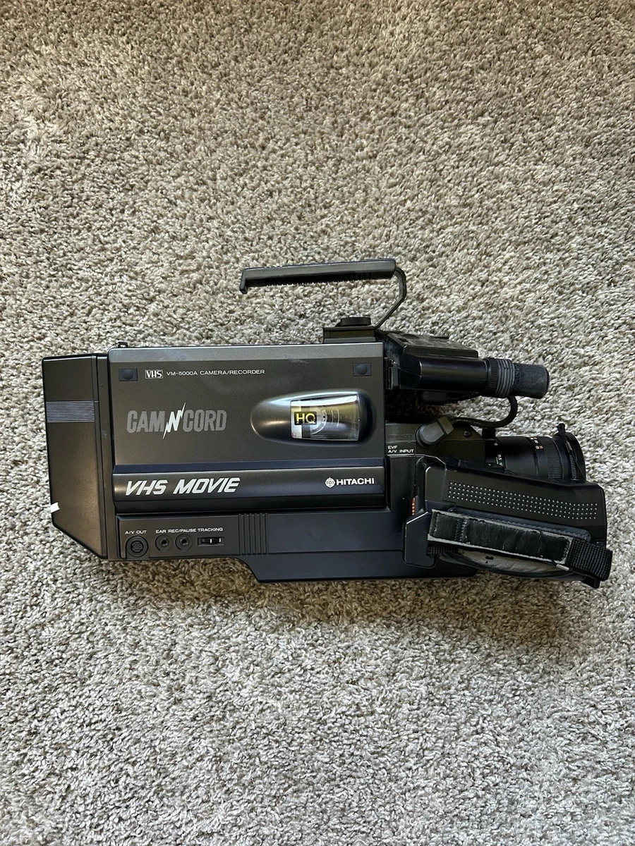 Hitachi Removable Storage (Card/Disc/Tape) VHS Camcorders for sale