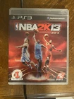 NBA 2K13 (Sony PlayStation 3, 2012) Complete With Manual Quick Shipping!