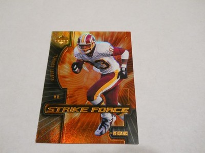 ALBERT CONNELL STRIKE FORCE INSERT WASHINGTON REDSKINS 2000 UPPER DECK