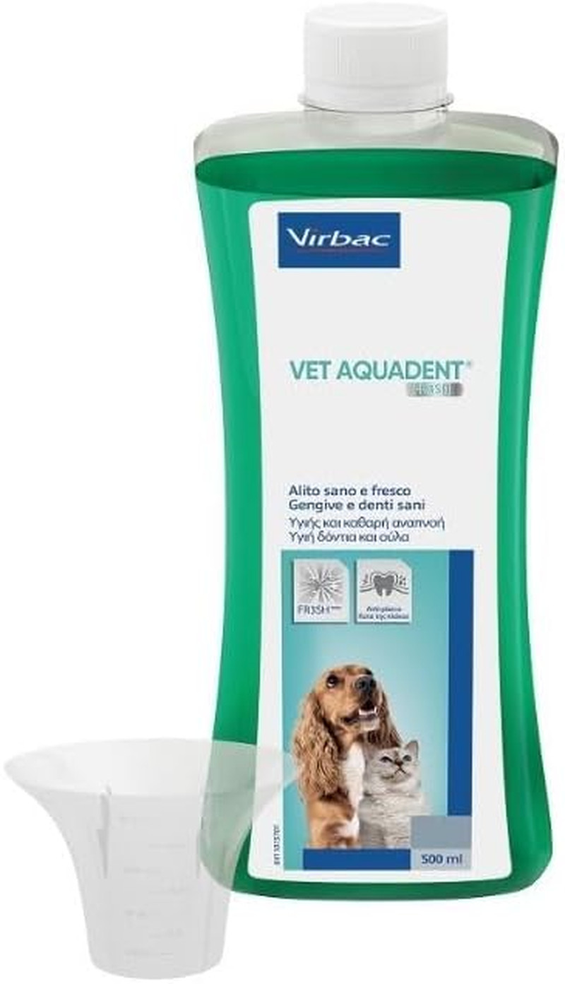 Virbac Vet Aquadent FR3SH 500ml: La Soluzione Definitiva contro il Tartaro
