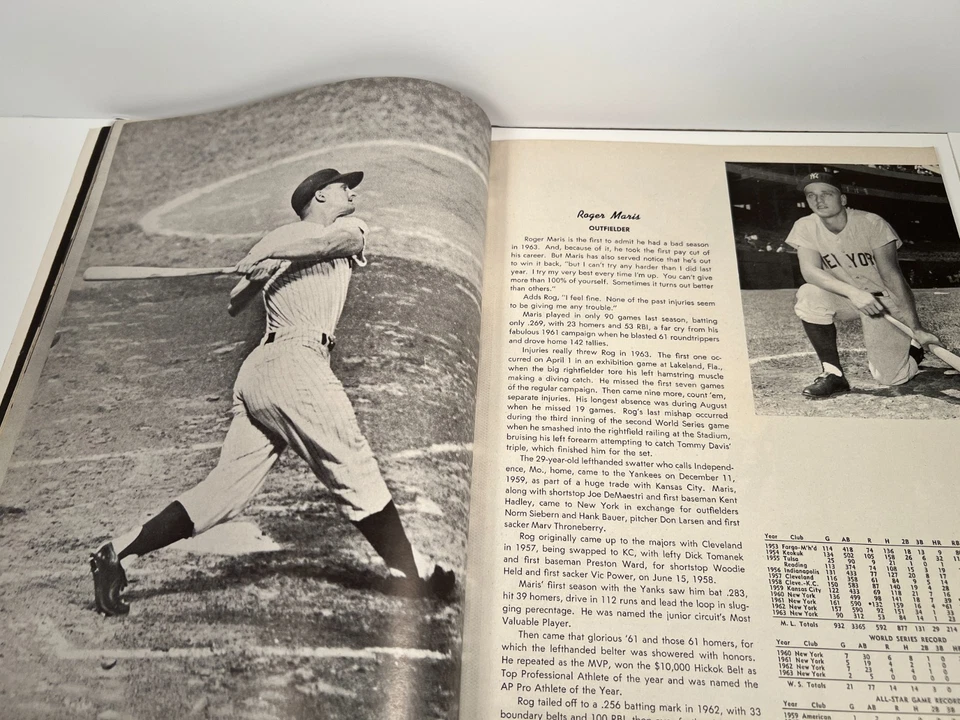 🔥 1964 New York Yankees Baseball Yearbook🔥 - Image 2 of 4
