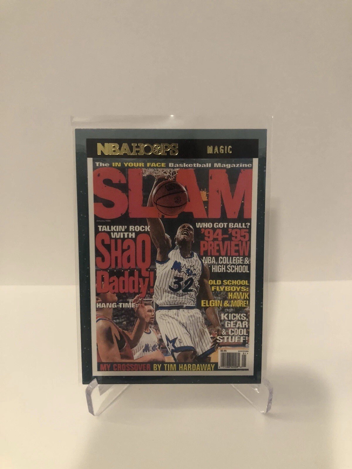 2021 Panini Hoops SLAM Inserts of Shaq O'Neal, D'Angelo Russell and Jayson Tatum