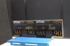 NEW Lot of 2 TDK SA-X100 Sealed Cassette Tapes High Position Type II.SKU 222015